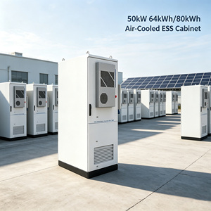 ระบบจัดเก็บพลังงานแสงอาทิตย์แบบไฮบริด 50KW 64KWH แบบ On/Off Grid พร้อมแบตเตอรี่ EMS IP54 ระบายความร้อนด้วยของเหลว/อากาศ - Product Image 1