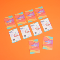 Livraison Rapide Cartes de Visite Personnalisées en Papier d'Art Premium, Billets de Loterie à Gratter pour Utilisation en Lot et en Paquet