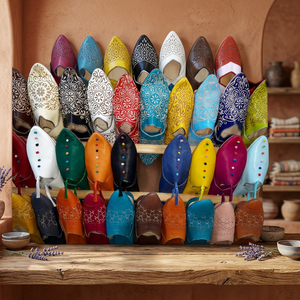 Mules pour femmes, bout pointu brodé, motif floral, légères, respirantes, tendance, été, toutes saisons, dessus synthétique, mousse - Product Image 3