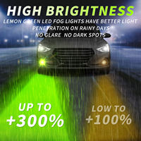 Direkte Installation Auto-Nebels chein werfer Plug & Play H7 LED-Scheinwerfer lampe HB3 Zitronen grünes Auto für Lampen-LED