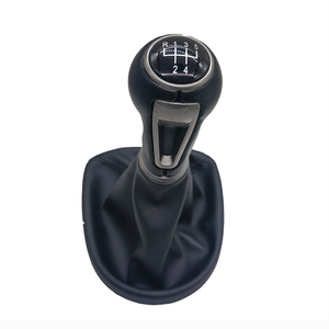 Vente en gros usine Levier de vitesses de voiture en cuir noir avec soufflet compatible avec Seat Toledo 2 <span class=keywords><strong>Leon</strong></span> 1 Mk1 6s - Product Image 2