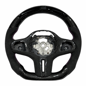 Volant en fibre de carbone à LED en promotion pour BMW G38 G31 G32 G20 G21 G11 G12 G14 G15 G16 G01 G05 G07 X3 X4 X7 - Product Image 2