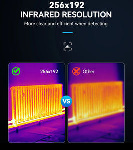 Hti 203 휴대 전화 포켓 Oem 물 누출 감지 256x192 적외선 열화상 카메라 감지기 드 Fuga 데 Agua - Product Image 3