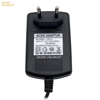 Adaptateur secteur AC/DC 12V 1A 100-240V, chargeur mural avec prises EU, US, UK, AU, connecteur DC 5.5x2.5mm pour CCTV, bande LED, routeur