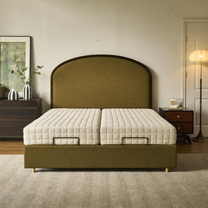 Lit double intelligent multifonctionnel Chambre à coucher Lit réglable à levage automatique Base de lit Queen en métal avec télécommande - Product Image 3