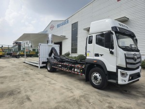 Carro Attrezzi Personalizzato da 5-10 Tonnellate con Portellone Sollevabile, Camion Cassonato con Ala Laterale, Personalizzato dalla Fabbrica - Product Image 1