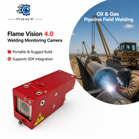 Nouvelle caméra de soudage HDR 200fps Flame Vision 4.0, système de surveillance de la piscine de fusion, machine de soudage robotisée de précision laser MIG TIG