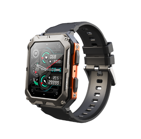 New Arrivals C20 Pro Smart Watch 1.83inch BT Call Sports Modes Large Battery IP68 Waterproof Men Watches C20pro Smartwatch