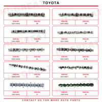1.5L 1NZ 1NZ-FXE 1NZ-FE arbres à cames 1NZ arbres à cames pour Toyota Allion Auris Corolla Vios Yaris Auto Engine Systems