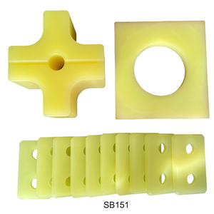 SB100 SB121 SB131 SB151 ไฮดรอลิก ร็อคเบรกเกอร์ แฮมเมอร์ แดมเปอร์ แผ่นยางยืดหยุ่น บล็อกบัฟเฟอร์ โช้คอัพ - Product Image 5