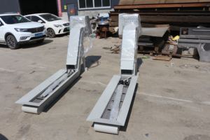 Sistema de transporte de chips Transportadores de chips de correa de bisagra de acero inoxidable para dispositivos de eliminación de chips de centro de mecanizado - Product Image 2