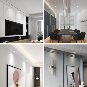 Iluminación Interior para el Hogar, Ángulo Ajustable, Empotrada en el Techo, 3w 5w 7w SMD, Redonda y Cuadrada, <span class=keywords><strong>Luz</strong></span> LED <span class=keywords><strong>de</strong></span> Techo - Product Image 3