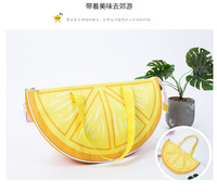 Sac fourre-tout de plage Portable en forme de pastèque, sac de pique-nique isotherme à la mode, vente en gros