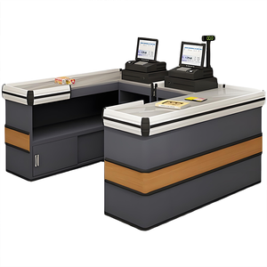 Banco <span class=keywords><strong>Cassa</strong></span> in Acciaio <span class=keywords><strong>per</strong></span> Supermercato e Negozi al Dettaglio - Product Image 1