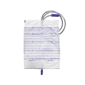 Sacca <span class=keywords><strong>per</strong></span> Raccolta Urina Monouso Certificata CE, Grado Medico Classe II, 2000ml, con Supporto <span class=keywords><strong>per</strong></span> <span class=keywords><strong>Catetere</strong></span> - Product Image 1