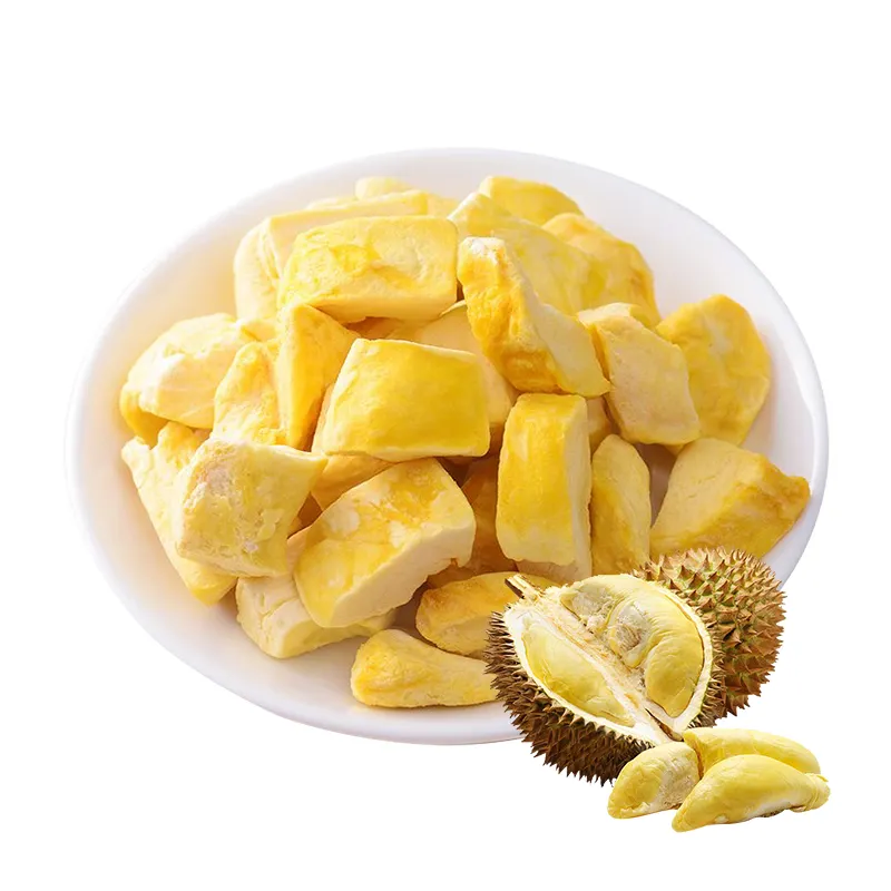 % 100% taze Durian meyve üretimi Durian kuru dondurularak kurutulmuş Durian
