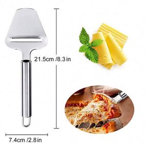Utensilios de Cocina, Pelador de Queso Manual, Cuchillo para Pizza, Cortador de Queso de Acero Inoxidable con Mango de Acero Inoxidable - Product Image 6