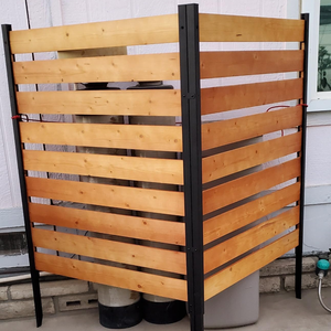 Haman fa piccole recinzioni in <span class=keywords><strong>legno</strong></span> che possono essere utilizzate per coperture di aria condizionata, muri del cortile e recinzioni per alberi - Product Image 1