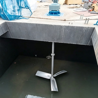 Hydrofoil-Mischgeräte mit Niedrigem Scherungsverhältnis und Hohem Durchfluss für Industrielle Flüssigkeitsmischung