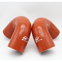 Tuyau coudé en silicone à 135 degrés tuyau turbo de radiateur en silicone renforcé universel haute température pour camions automobiles