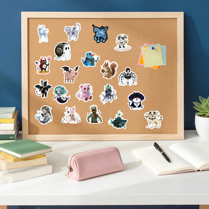 Pegatinas de Vinilo Impermeables, Papel con Diseño Gótico, Absurdo, de Cuentos de Hadas, Nuevas Pegatinas Troqueladas para Equipaje, Diario, Estilo Oscuro - Product Image 3