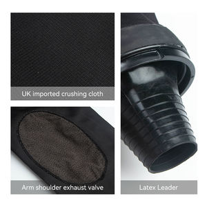 DIVESTAR Nouvelle conception <span class=keywords><strong>Combinaison</strong></span> étanche 3 couches respirante en nylon pour <span class=keywords><strong>kayak</strong></span> Trilaminate pour la plongée - Product Image 3