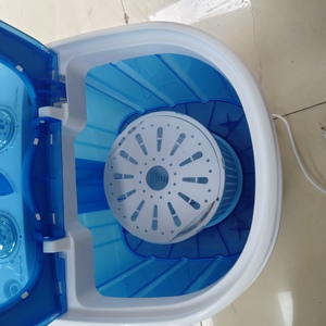 Lave-linge monocylindre à prix de gros, mini automatique, lavage et essorage intégrés, appareil électroménager compact - Product Image 1