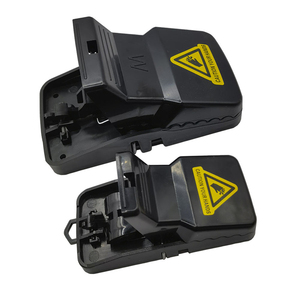 Piège à rats automatique à installation rapide, réutilisable, noir, grande taille, pour la lutte antiparasitaire intérieure, pour la maison, la cuisine, l'entrepôt - Product Image 2