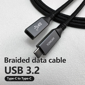 100W Wholesale 1M 2M 3M USB 3.2 <strong>Cable</strong> 5A 20GdpsType C Usb Fast Charging <strong>Cable</strong> Data <strong>Cables</strong> for <strong>Iphones</strong> 15 Pro Max to Android - Product Image 2