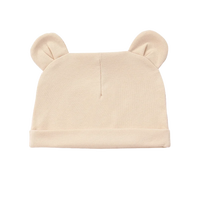 Gorro de Invierno Suave y Lindo con Orejas de Oso, Unisex, de Algodón Tejido, Transpirable, Personalizable, para las Cuatro Estaciones, Gorro de Bebé