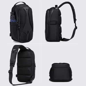 OZUKO 9735 Moda Masculina Outdoor Sling Saco Crossbody para Esportes Inteligentes Viagem Unisex Mensageiro Peito Fanny Pack Cintura Sacos - Product Image 2
