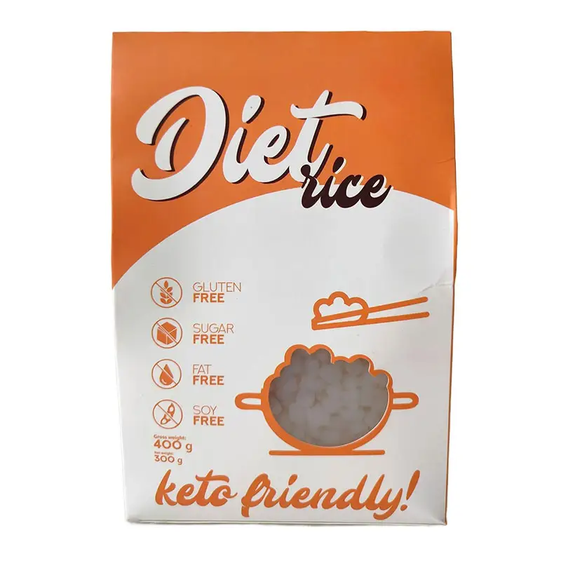 Private label instant rice brands low calorie bulk slim rice konjac