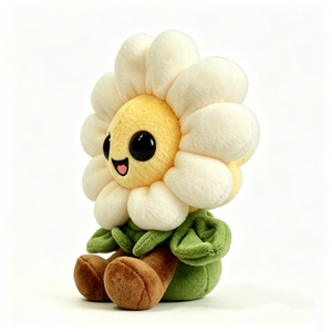 Peluche de margarita personalizado, súper suave y aterciopelado, figura de peluche regordeta y abrazable. - Product Image 4