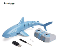 KYK Robot Plastik Rc Elektrik, Robot Ikan Berenang Tahan Air Remote Control