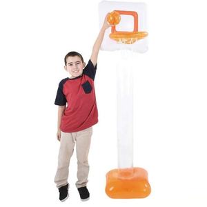 <span class=keywords><strong>Panier</strong></span> <span class=keywords><strong>de</strong></span> <span class=keywords><strong>basket</strong></span>-ball gonflable pliable portable <span class=keywords><strong>de</strong></span> haute qualité 160 cm avec panneau arrière en PE et cerceau pour enfants certifié FIBA WATERHAN - Product Image 6