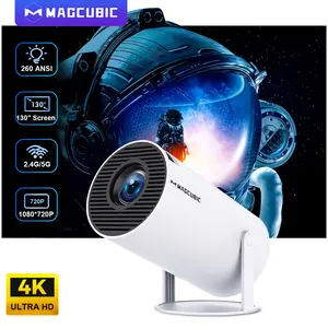 HY300 Pro 3D Proyector Inteligente Venta Caliente Full Hd Android Dlp Proyector Android 11 4K Proyector Wifi 500g Proyector LED LCD