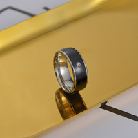Anneau de doigt intelligent RFID personnalisé 13.56 N213 clé de contrôle d'accès anneau NFC intelligent RFID pour le paiement
