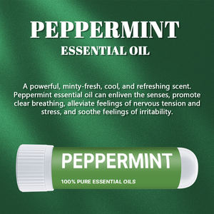 جهاز الاستنشاق بالنعناع الطبيعي OEM علاج بالروائح العطرية للعناية بالجسم والتنفس السلس وتخفيف احتقان الأنف - Product Image 2