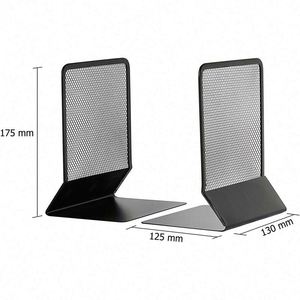Productos en Oferta, Sujetalibros Negros Pequeños para Oficina en Casa, Estantes para Libros, Bloqueadores de Libros - Product Image 3