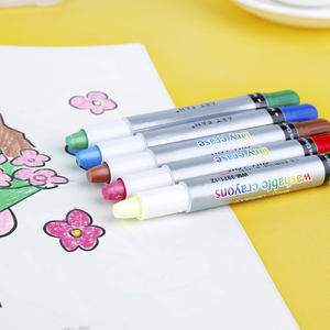 Crayon magique effaçable pour enfants, Crayon de bain, lavable et facile à nettoyer, ensemble d'usine, cire de cachemire - Product Image 3