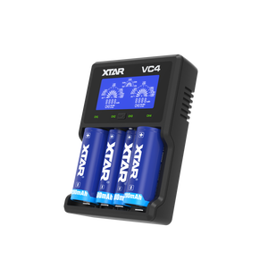 เครื่องชาร์จ<span class=keywords><strong>แบ</strong></span><span class=keywords><strong>ต</strong></span>เตอรี่แบบ<span class=keywords><strong>ชาร์จ</strong></span>ไฟได้ XTAR เครื่องชาร์จ<span class=keywords><strong>แบ</strong></span><span class=keywords><strong>ต</strong></span>เตอรี่ลิเธียมไอออนอัจฉริยะ VC4 AAA/AA/A - Product Image 4
