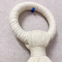 Articles décoratifs suspendus à pompons exquis, élégance des intérieurs, design coloré, parfait pour la décoration de la maison et du bureau EH2401017