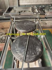 4 casseroles gaz électricité chauffage mince pain plat façonnage machine de cuisson saj <span class=keywords><strong>blini</strong></span> dosa crêpe faisant la machine de chauffage - Product Image 3