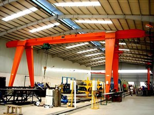 CE Certification Manufacturer Supplier Customized MH Crane Single Box Girder Superior Stability Classic "A" <b>Frame</b> Support Struct - Product Image 3