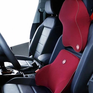 หมอนรองคอในรถยนต์ หมอนรองหลังแบบโฟม หมอนรองศีรษะในรถยนต์แบบเมมโมรี่โฟม ใช้ได้ทุกฤดู - Product Image 5