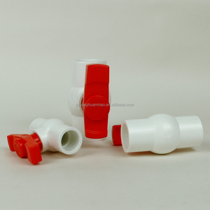 Chất lượng cao <span class=keywords><strong>PVC</strong></span> bóng Van hướng dẫn sử dụng điện nội bộ chủ đề OEM nhựa van nhà máy chuyên nghiệp của áp lực-mang nước van - Product Image 3