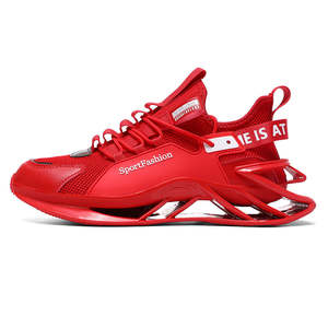 Nuevas Zapatillas Deportivas Casuales para Hombre Red Blade, Transpirables, con Cordones, Antiolor, Antideslizantes, Tendencia de Moda Evergreen - Product Image 6