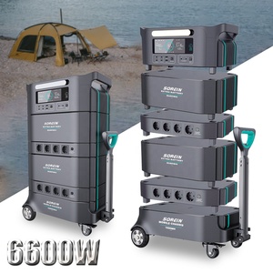 Estación de Energía Portátil Sorein 2026, Generador Solar con Inversores, 6394Wh 4400W, Linterna, para Auto, Superventas - Product Image 2
