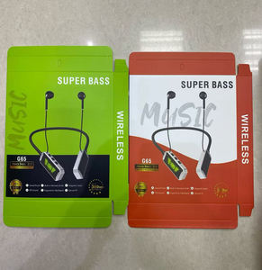 Auriculares Inalámbricos con Micrófono, Resistentes al Agua, con Banda para el Cuello, para Deportes, Llamadas Telefónicas y Música, con Tiempo de Reproducción Extra Largo - Product Image 3