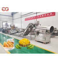 Volledige Automatische Cassave Apple Productielijn Weegbree Banaan Chips Verwerking Apparatuur Yam Chips Maken Machine